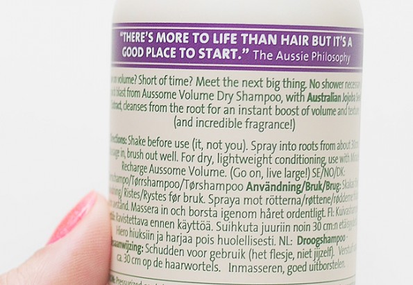 Aussie Miracle Dry Shampoo