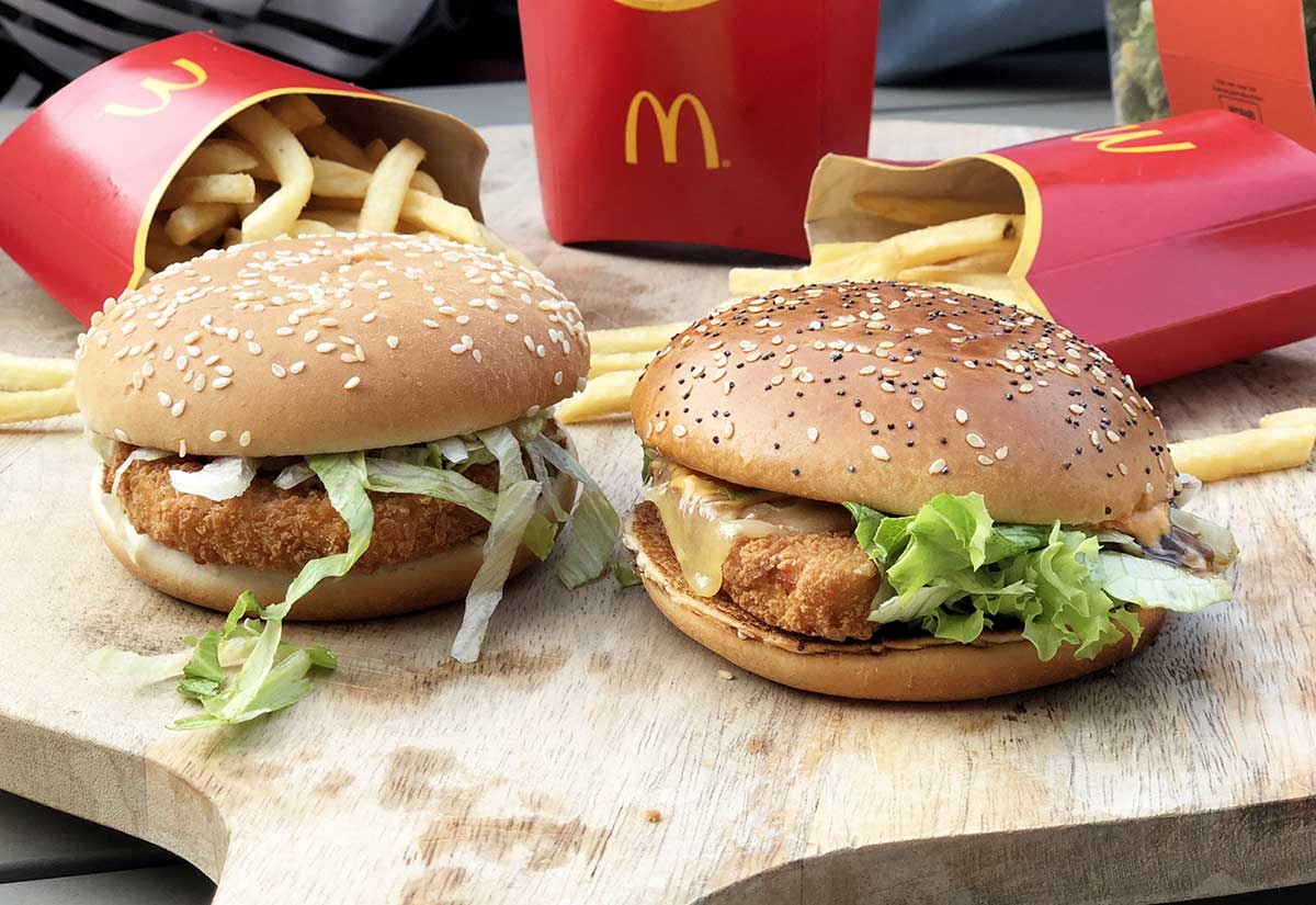 Test nieuwe McDonald's Veggie burgers • Cynthia