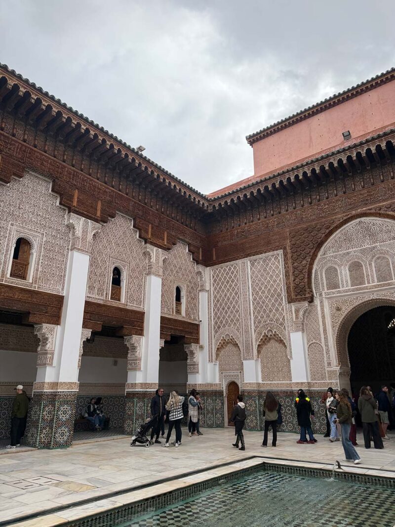 Binnenplaats van de Ben Youssef madrasa